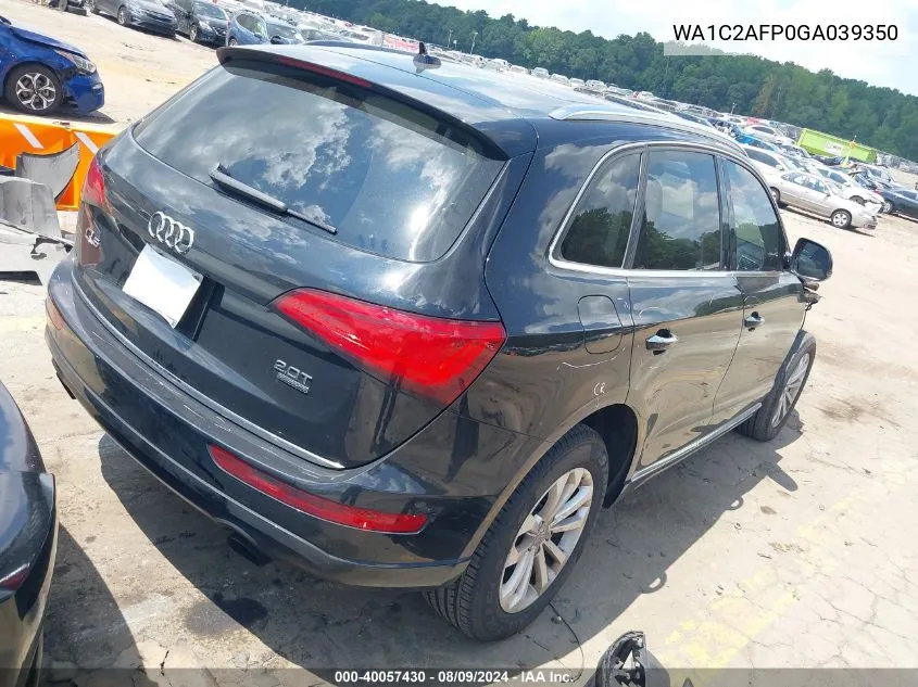 WA1C2AFP0GA039350 2016 Audi Q5 Premium