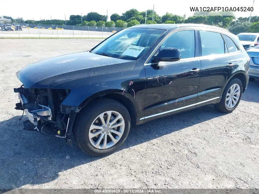 WA1C2AFP1GA045240 2016 Audi Q5 2.0T Premium