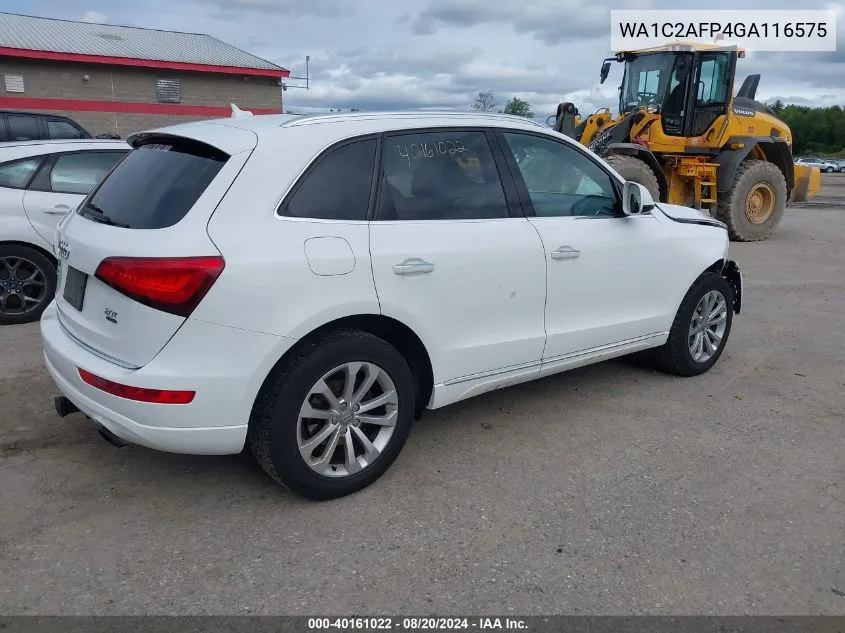 WA1C2AFP4GA116575 2016 Audi Q5 2.0T Premium