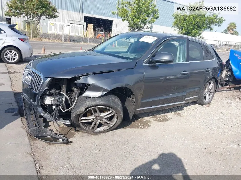 2016 Audi Q5 2.0T Premium VIN: WA1C2AFP6GA136682 Lot: 40176929