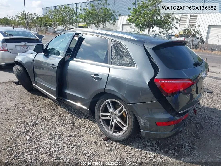 2016 Audi Q5 2.0T Premium VIN: WA1C2AFP6GA136682 Lot: 40176929