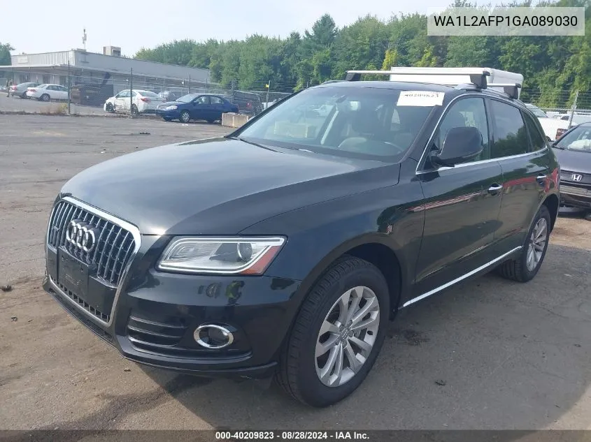 2016 Audi Q5 2.0T Premium VIN: WA1L2AFP1GA089030 Lot: 40209823