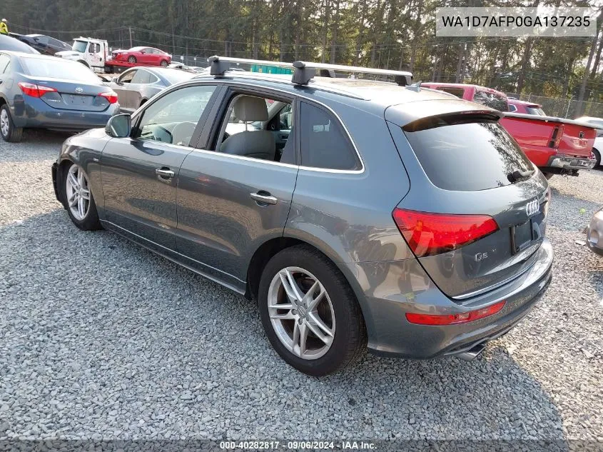 WA1D7AFP0GA137235 2016 Audi Q5 3.0T Premium Plus