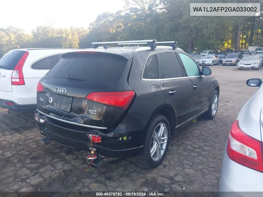 WA1L2AFP2GA033002 2016 Audi Q5 2.0T Premium