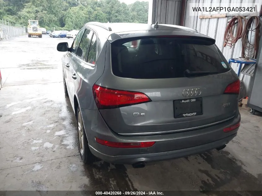 2016 Audi Q5 2.0T Premium VIN: WA1L2AFP1GA053421 Lot: 40420268