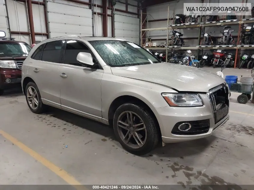 2016 Audi Q5 Premium VIN: WA1C2AFP9GA047608 Lot: 40421246