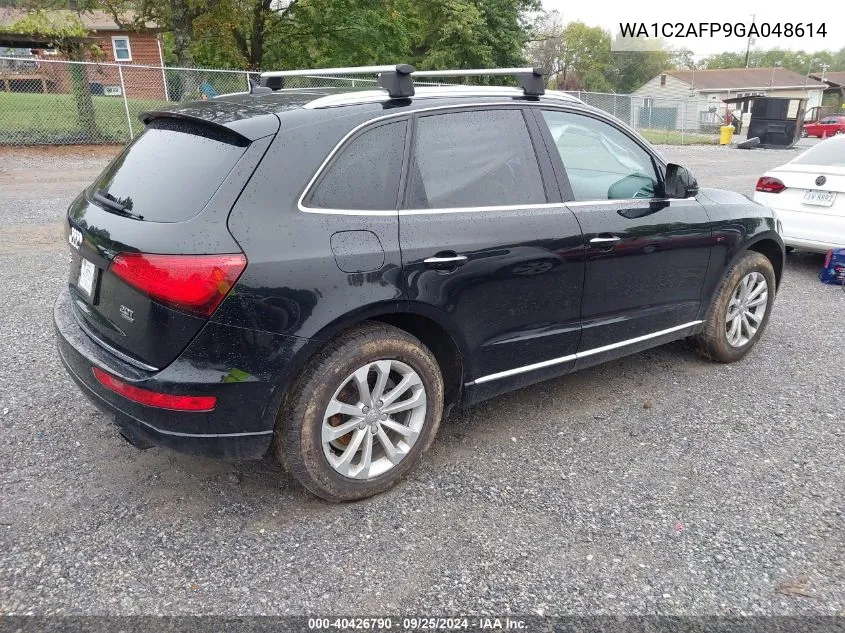 2016 Audi Q5 2.0T Premium VIN: WA1C2AFP9GA048614 Lot: 40426790