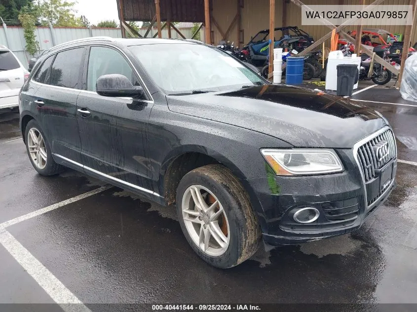 2016 Audi Q5 2.0T Premium VIN: WA1C2AFP3GA079857 Lot: 40441544