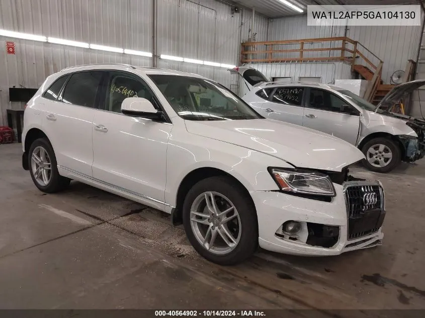 2016 Audi Q5 Premium Plus VIN: WA1L2AFP5GA104130 Lot: 40564902