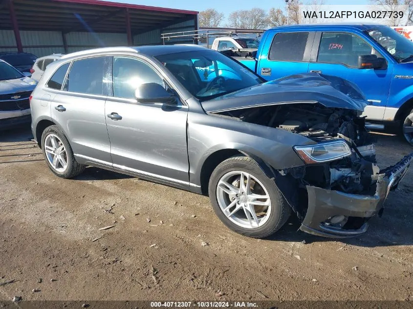 2016 Audi Q5 2.0T Premium VIN: WA1L2AFP1GA027739 Lot: 40712307