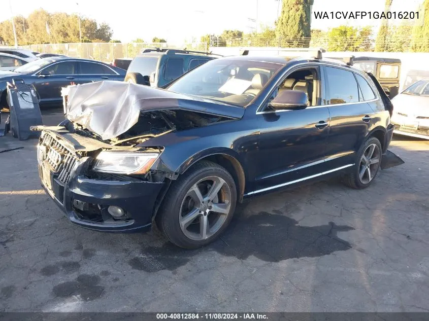 2016 Audi Q5 3.0 Tdi Premium Plus VIN: WA1CVAFP1GA016201 Lot: 40812584