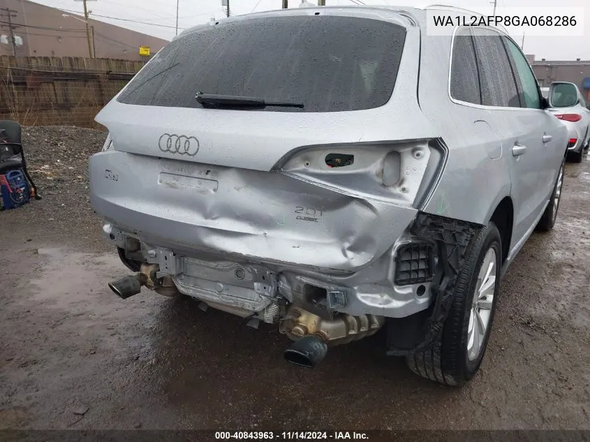 2016 Audi Q5 2.0T Premium VIN: WA1L2AFP8GA068286 Lot: 40843963