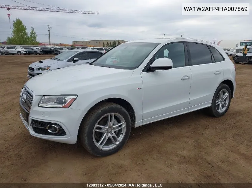 2017 Audi Q5 VIN: WA1W2AFP4HA007869 Lot: 12083312