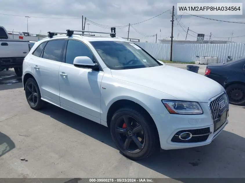 2017 Audi Q5 2.0T Premium VIN: WA1M2AFP8HA034564 Lot: 39500275