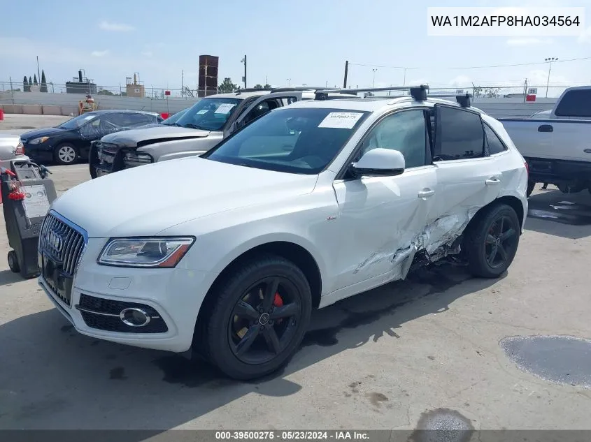 WA1M2AFP8HA034564 2017 Audi Q5 2.0T Premium