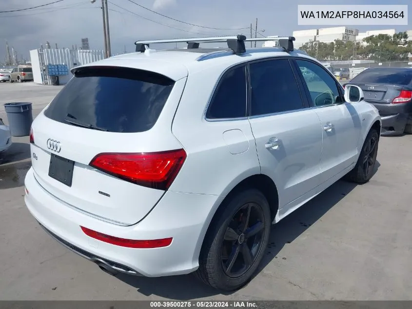 2017 Audi Q5 2.0T Premium VIN: WA1M2AFP8HA034564 Lot: 39500275