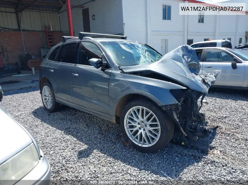 2017 Audi Q5 2.0T Premium VIN: WA1M2AFP0HA072287 Lot: 39590073