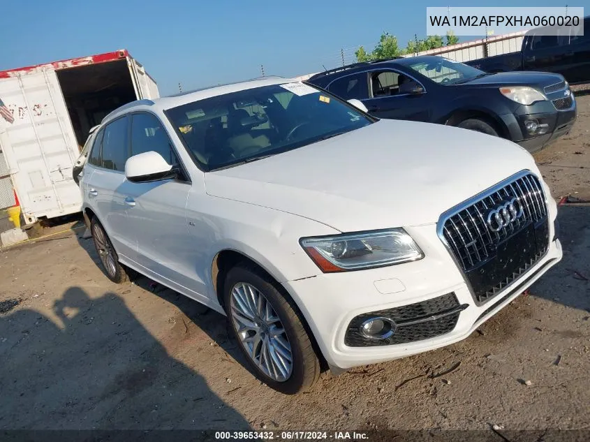 2017 Audi Q5 2.0T Premium VIN: WA1M2AFPXHA060020 Lot: 39653432