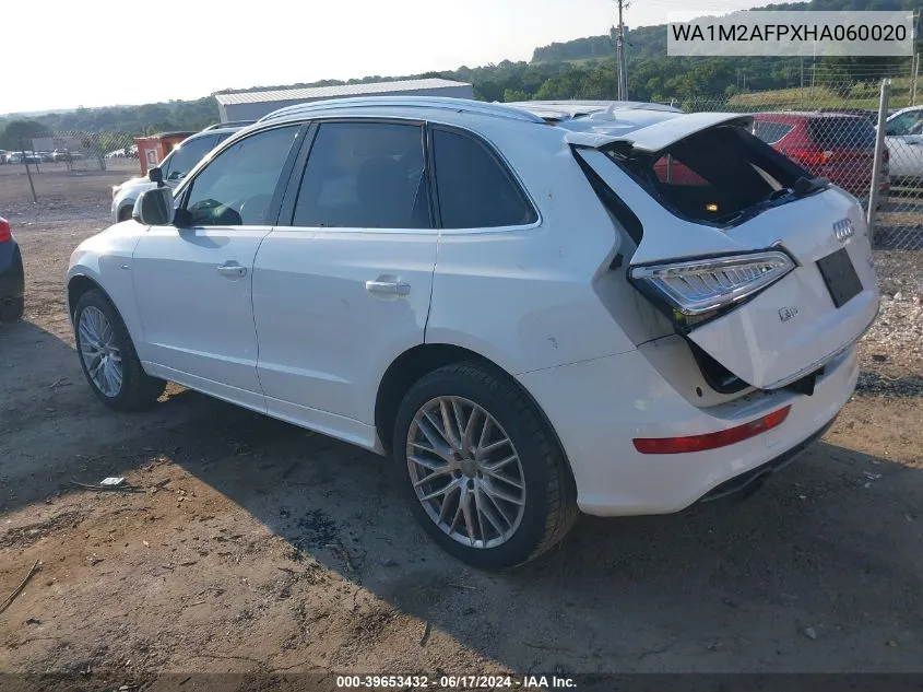 2017 Audi Q5 2.0T Premium VIN: WA1M2AFPXHA060020 Lot: 39653432