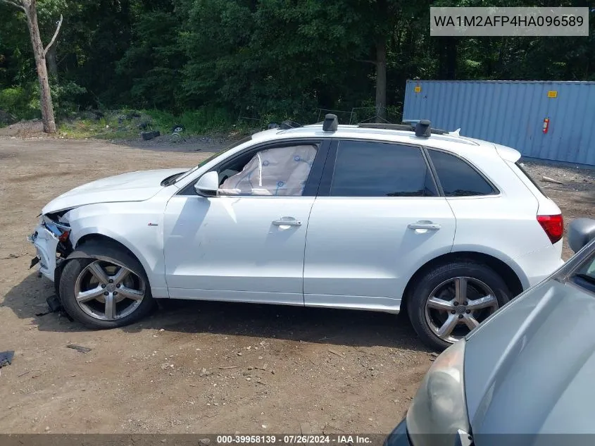 2017 Audi Q5 2.0T Premium VIN: WA1M2AFP4HA096589 Lot: 39958139