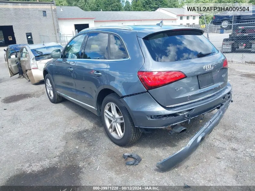 2017 Audi Q5 2.0T Premium VIN: WA1L2AFP3HA009504 Lot: 39971228