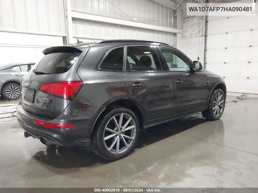 WA1D7AFP7HA090481 2017 Audi Q5 3.0T Premium Plus