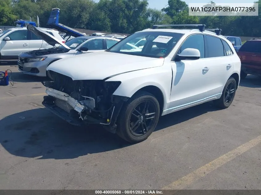 2017 Audi Q5 2.0T Premium VIN: WA1C2AFP3HA077396 Lot: 40005068