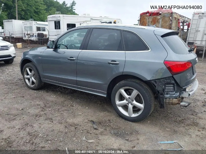 2017 Audi Q5 2.0T Premium VIN: WA1M2AFP0HA094080 Lot: 40116871