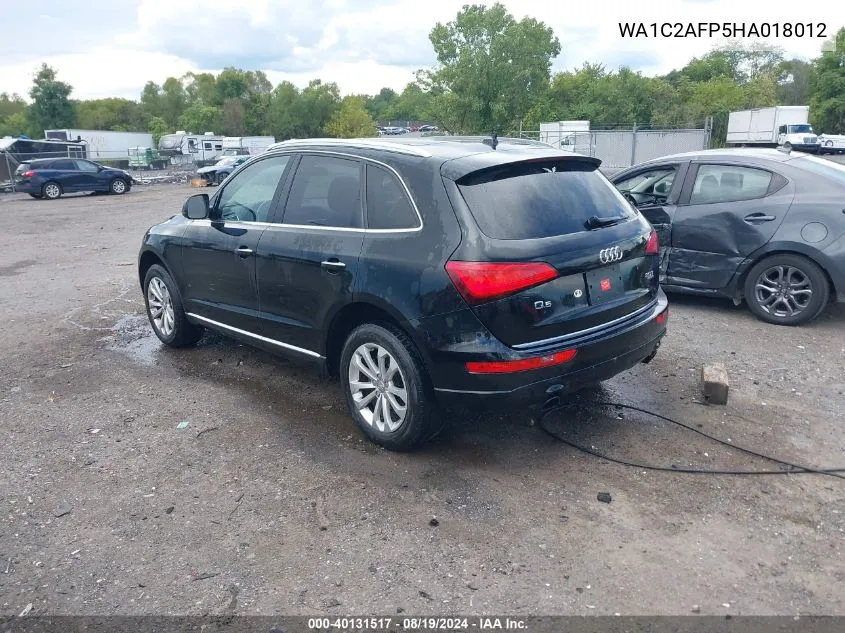 WA1C2AFP5HA018012 2017 Audi Q5 2.0T Premium