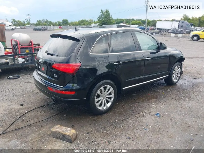 WA1C2AFP5HA018012 2017 Audi Q5 2.0T Premium