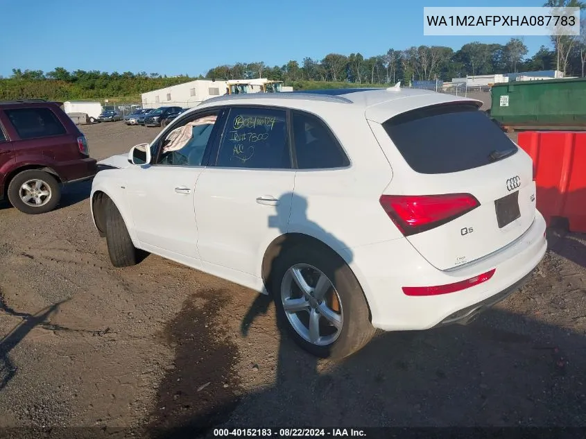 2017 Audi Q5 2.0T Premium VIN: WA1M2AFPXHA087783 Lot: 40152183