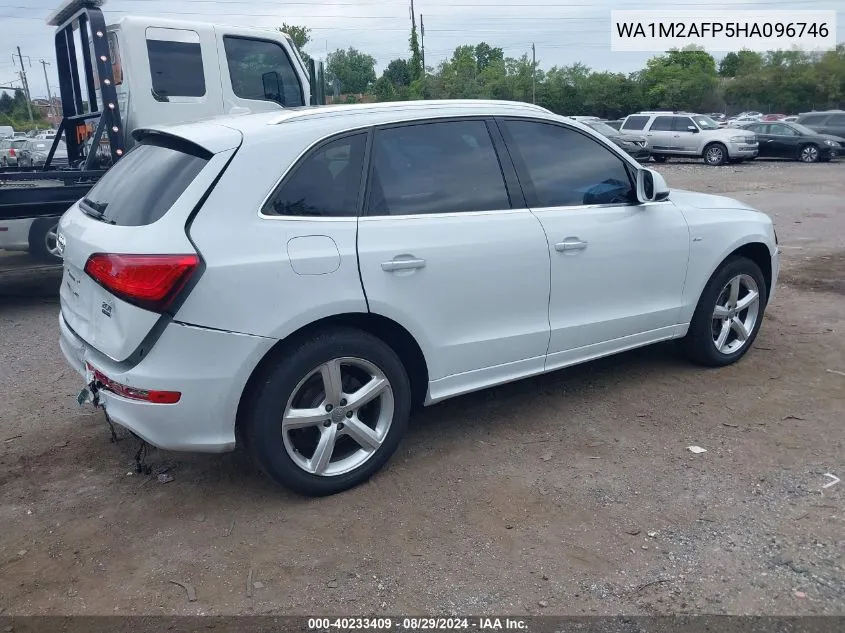 2017 Audi Q5 2.0T Premium VIN: WA1M2AFP5HA096746 Lot: 40233409