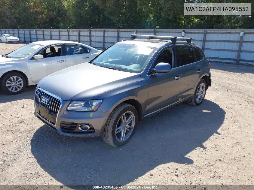 2017 Audi Q5 2.0T Premium VIN: WA1C2AFP4HA095552 Lot: 40235465