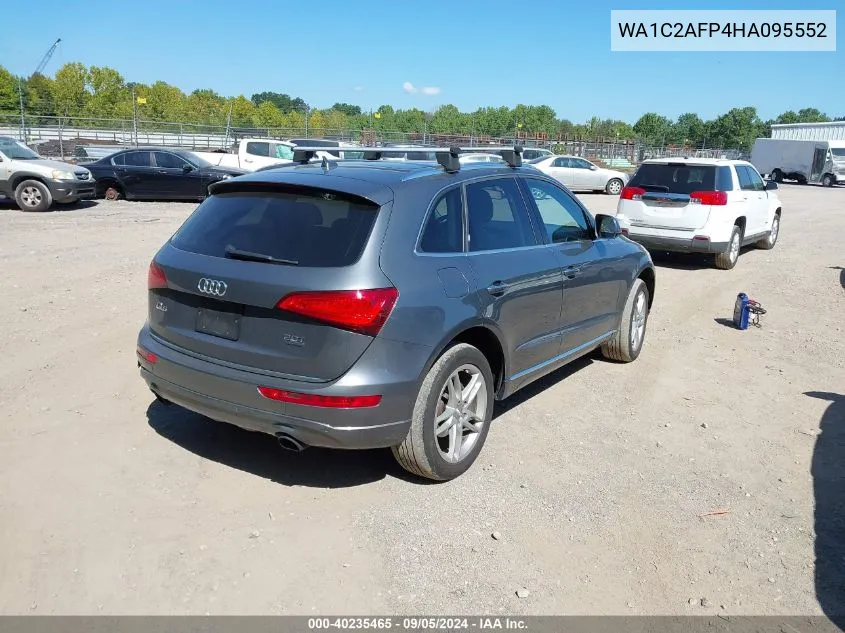 2017 Audi Q5 2.0T Premium VIN: WA1C2AFP4HA095552 Lot: 40235465