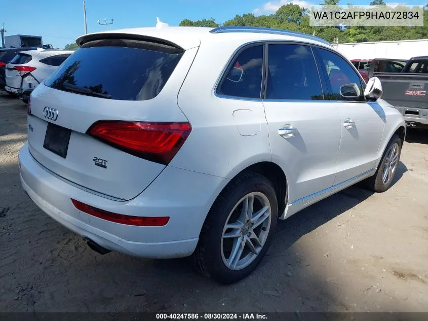 2017 Audi Q5 2.0T Premium VIN: WA1C2AFP9HA072834 Lot: 40247586