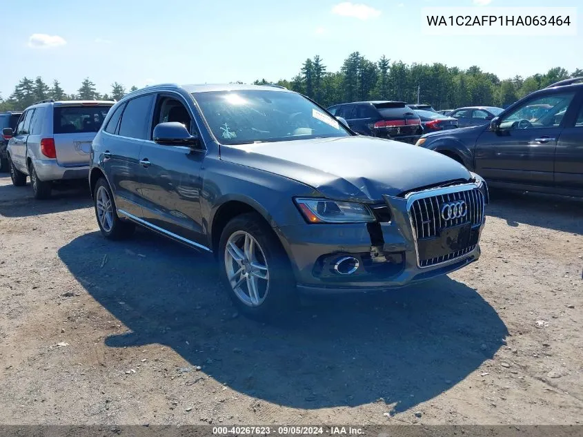 2017 Audi Q5 2.0T Premium VIN: WA1C2AFP1HA063464 Lot: 40267623