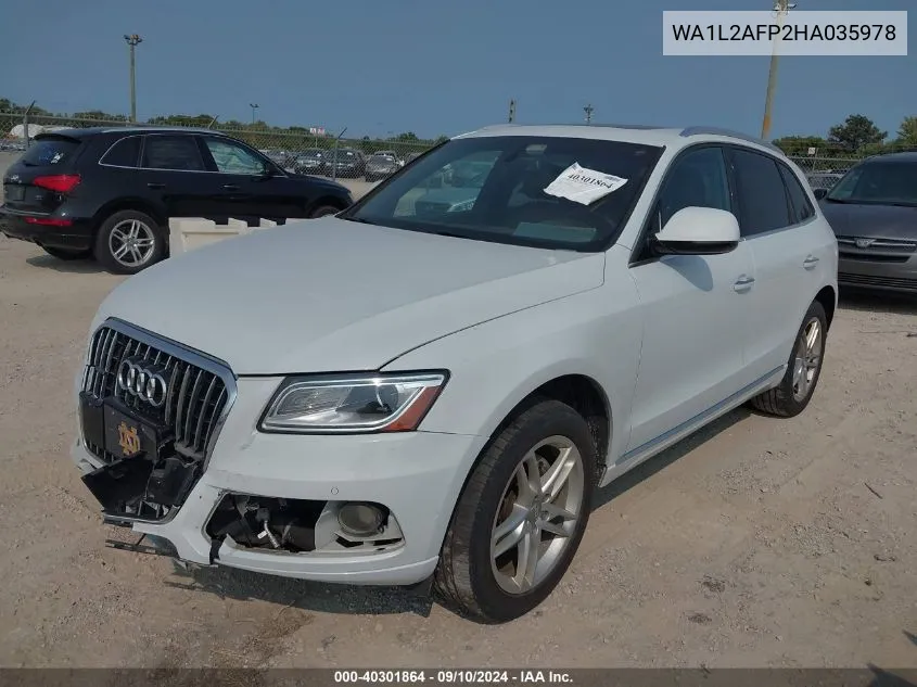 WA1L2AFP2HA035978 2017 Audi Q5 2.0T Premium