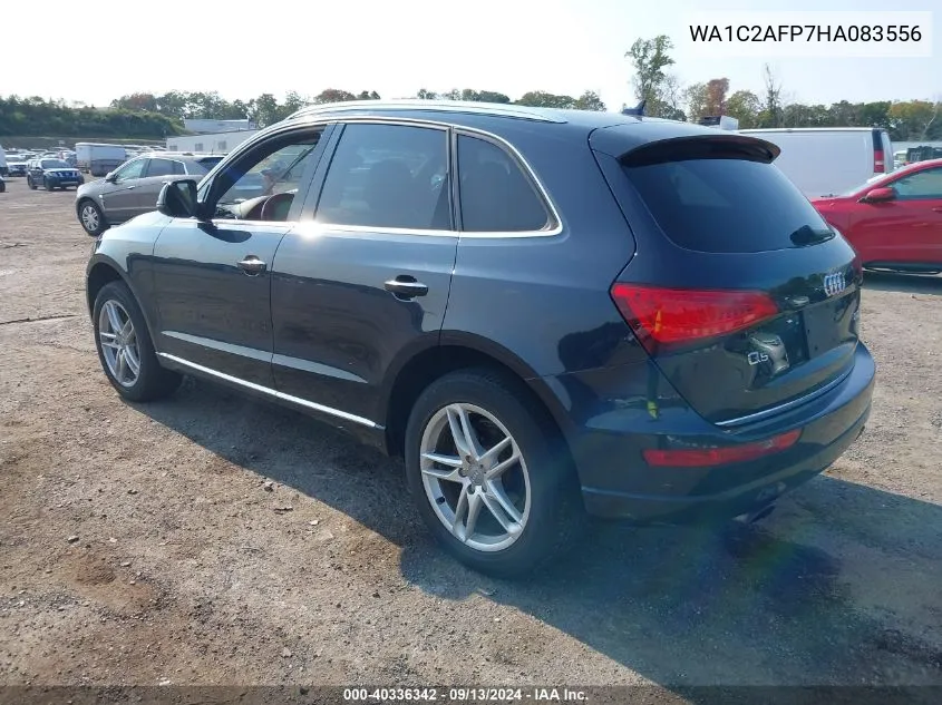 2017 Audi Q5 2.0T Premium VIN: WA1C2AFP7HA083556 Lot: 40336342