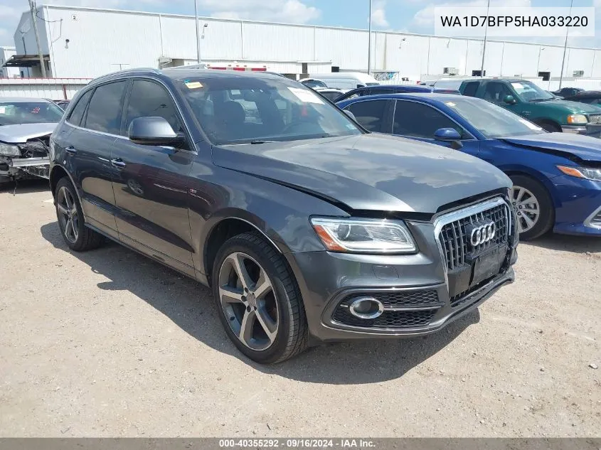 WA1D7BFP5HA033220 2017 Audi Q5 3.0T Premium Plus