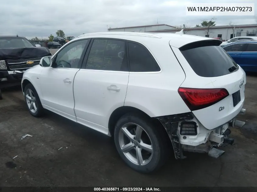 2017 Audi Q5 2.0T Premium VIN: WA1M2AFP2HA079273 Lot: 40365671