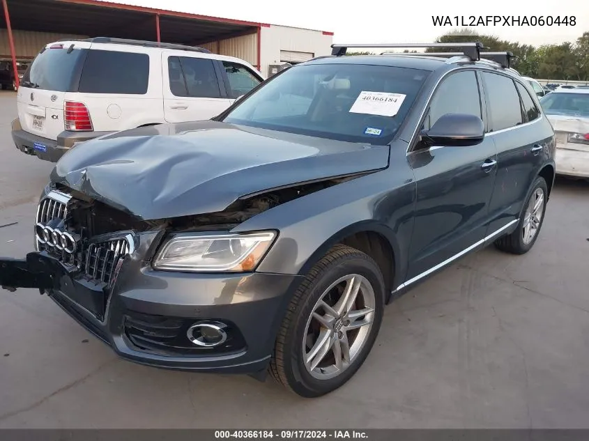 2017 Audi Q5 Premium Plus VIN: WA1L2AFPXHA060448 Lot: 40366184