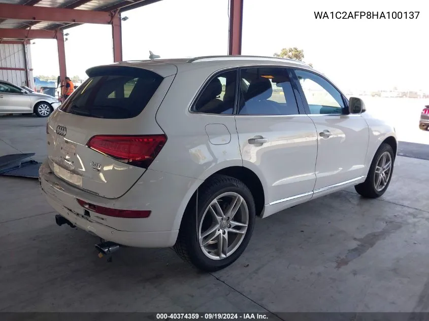 WA1C2AFP8HA100137 2017 Audi Q5 2.0T Premium