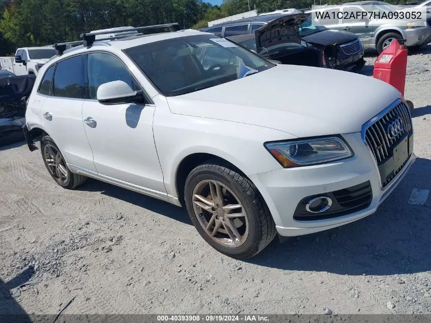 2017 Audi Q5 Premium VIN: WA1C2AFP7HA093052 Lot: 40548099