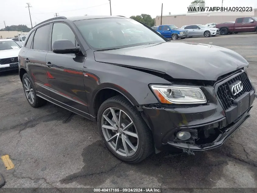 2017 Audi Q5 Prestige S-Line VIN: WA1W7AFP8HA092023 Lot: 40417185