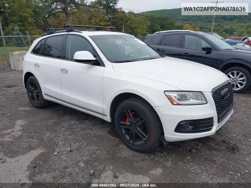 WA1C2AFP2HA078636 2017 Audi Q5 2.0T Premium