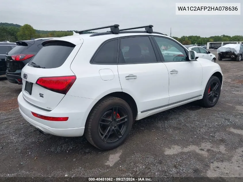 WA1C2AFP2HA078636 2017 Audi Q5 2.0T Premium