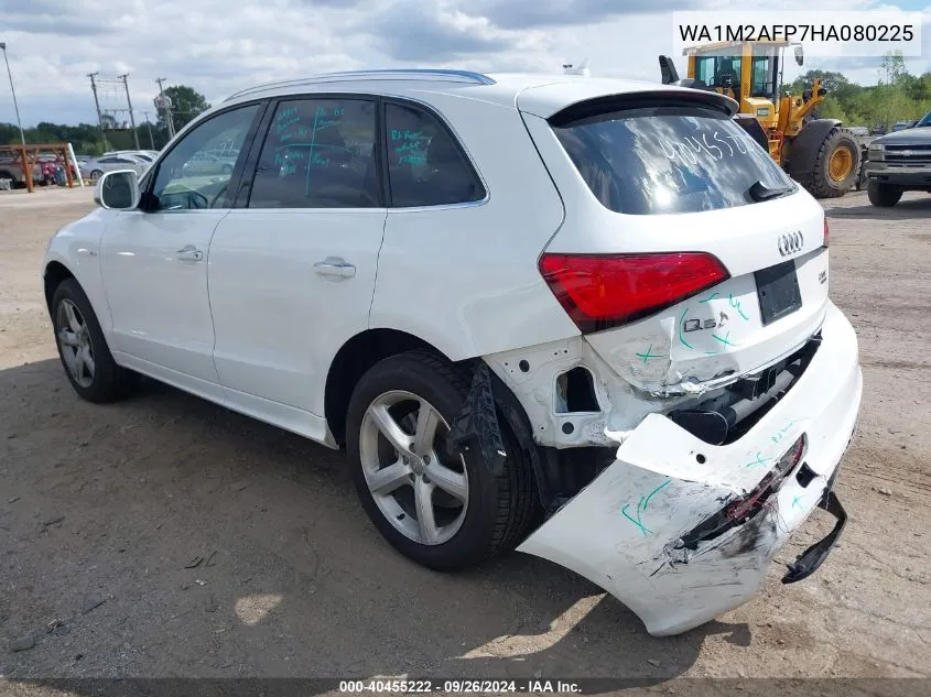 2017 Audi Q5 2.0T Premium VIN: WA1M2AFP7HA080225 Lot: 40455222