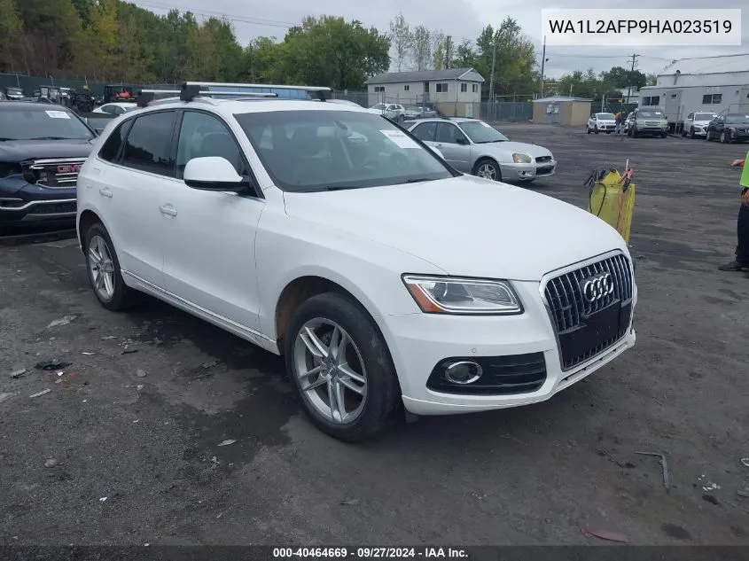 2017 Audi Q5 2.0T Premium VIN: WA1L2AFP9HA023519 Lot: 40464669