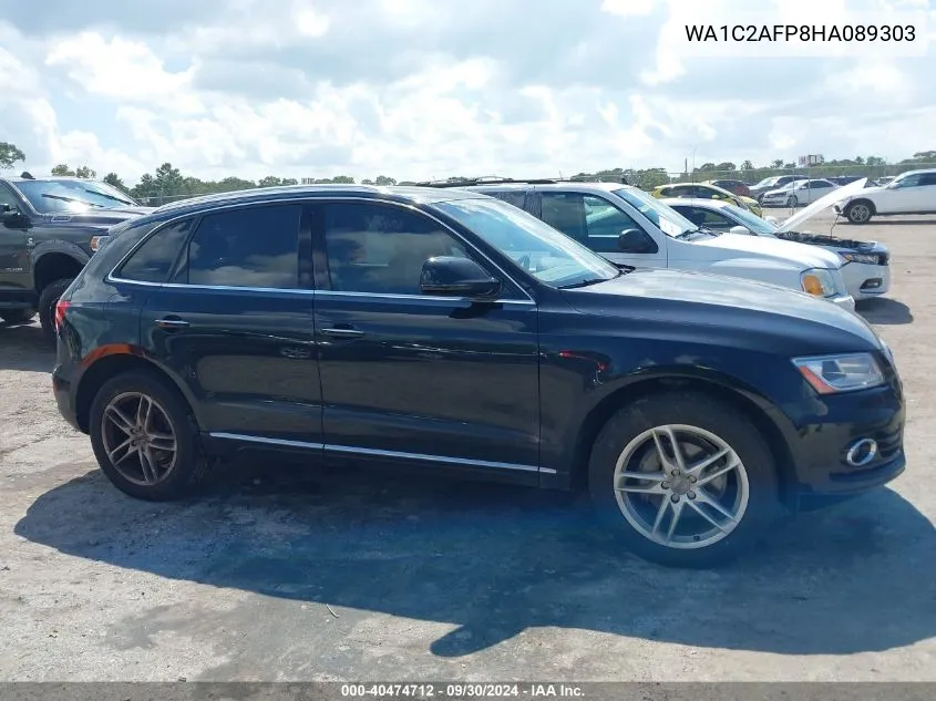 2017 Audi Q5 Premium VIN: WA1C2AFP8HA089303 Lot: 40474712