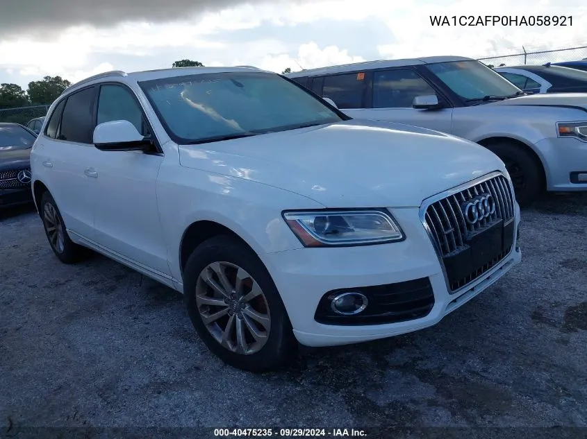 WA1C2AFP0HA058921 2017 Audi Q5 Premium